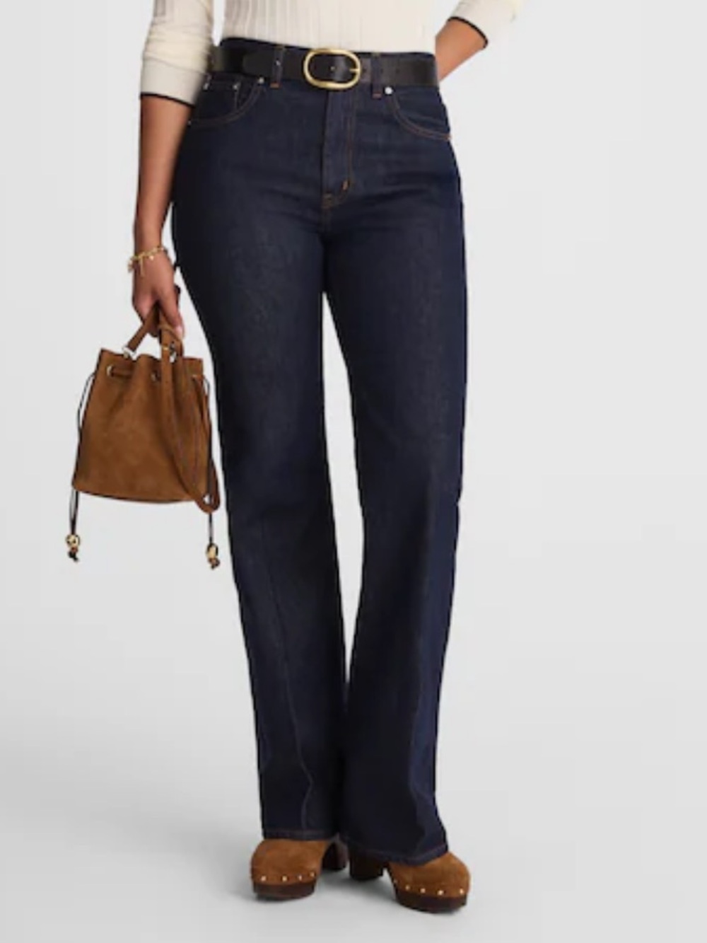 Madewell The Curvy Vintage Flare Jean Rinse Wash Rigid Women’s Size 24